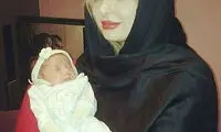 نیوشا ضیغمی از دخترش رونمایی کرد