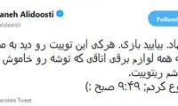 پیشنهاد «ترانه علیدوستی» برای صرفه‌جویی در برق