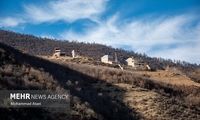 تصاویر عجیب از «روستای زیارت»