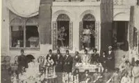 عروسی یک خانواده اعیان در دوره قاجار