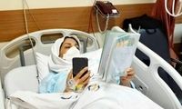فداکاریِ کم‌نظیر خانم معلم روی تخت بیمارستان