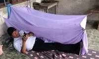 مخفی‌شدن مورالس زیر چادر