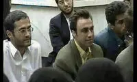 رضا عطاران و رامبد جوان در دیدار با رهبر انقلاب