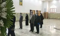 پیکر بدرالزمان قریب در خانه ابدی آرام گرفت