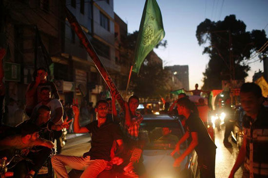 عکس: جشن و شادمانی در غزه