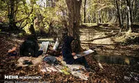 پاییز هزار رنگ گلستان