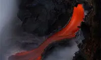 گزارش تصویری از فعال‌ترین آتشفشان جهان