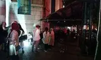 قابی خبرساز از صف زودهنگام واکسن در تهران