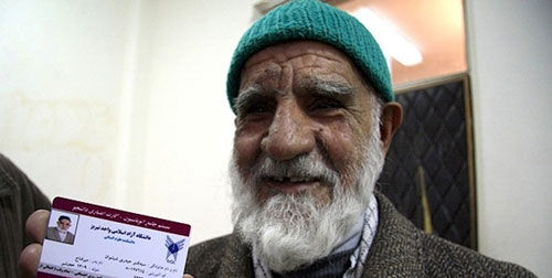 مسن‌ترین دانشجوی ایران درگذشت