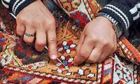 برند خارجی روی لباس سفیر صنایع دستی!