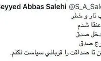واکنش صالحی به معرفی‌اش به عنوان وزیر ارشاد