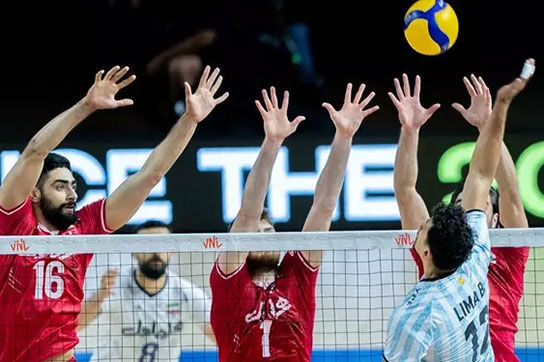 والیبال ایران به آرژانتین هم نه نگفت