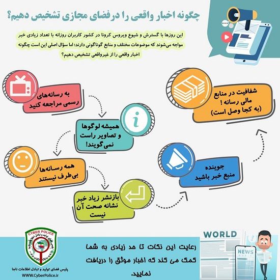 چگونه اخبار واقعی درباره کرونا را تشخیص دهیم؟