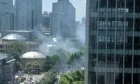 انفجار مهیب در نزدیکی سفارت آمریکا در پکن