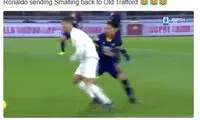 رونالدو، اسمالینگ را به اولدترافورد فرستاد!