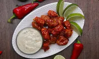 لقمه های لیمویی و فلفلی مرغ