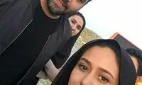 احسان علیخانی در بین سیل‌زدگان پلدختر