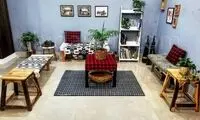 دکوراسیون ساده و گرم خانه‌ی فاطمه و محسن در آبادان