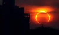 امشب، خورشید این شکلی می‌شود /عکس