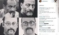 عکس: شباهت عارف لرستانی به ژان رنو