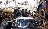 عکس: سخنرانی احمدی‌ نژاد در زنجان