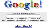 دامنه‌ی Google.com بیست ساله شد!
