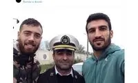 سلفی بازیکنان ملوان با ناخدا!