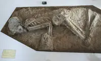 کشف جمجمه 3 هزار ساله در خیابان بهارستان
