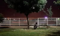 بزم شبانه معتادان در پارک‌های تهران +عکس