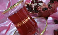 یک عصر خوش طعم پاییزی با چای انار