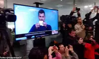 جشن شادی به خاطر قرعه رئال مادرید!