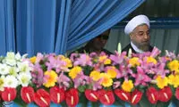 عکس: رژه نیروهای مسلح با حضور روحانی