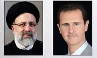 گفت‌وگوی تلفنی بشار اسد با ابراهیم رییسی