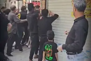 هجوم مردم برای گرفتن نذری باعث شکستن لوله گاز شد!