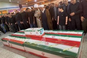 تشییع خانوادگی دانشمند هسته‌ای در بهشت زهرا