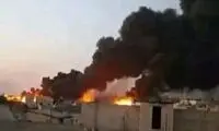 اولین تصاویر از حمله هوایی اسرائیل به سوریه