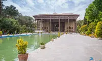 مراسم عروسی در کاخ موزه چهلستون اصفهان