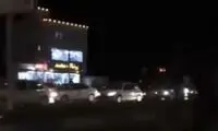 تصادف شاهین با قایق در بلوار ساحلی بندرعباس