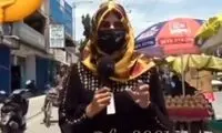 توهین گزارشگر زنِ افغانی به مردم ایران جنجالی شد