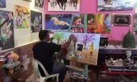 زندانی که از قاتلان و آدم‌ربایان، هنرمند می‌سازد!