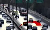 پشتک زدن یک پیکان به خاطر لایی‌کشیِ خطرناک زانتیا