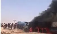  تصاویر جدید از انفجار مرگبار خودرو زائران ایرانی 