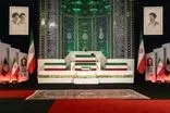 نماز پدرِ نوه 14 ماهه رهبر شهید بر پیکر دخترش