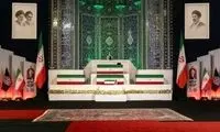 نماز پدرِ نوه 14 ماهه رهبر شهید بر پیکر دخترش