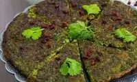طرز تهیه یک کوکو متفاوت با شوید و باقلا