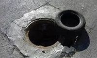 امیرمسعود، قربانی سرقت دریچه فاضلاب شد
