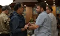 مهران غفوریان و جواد هاشمی در مشهد "ای ایران" خواندند