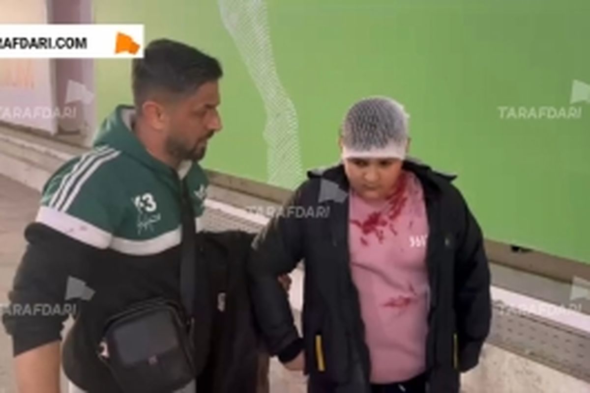   تراکتوری‌ها سر هوادار کوچک پرسپولیس را شکستند 