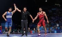 قهرمان کشتی کتفش را جراحی کرد