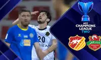 خلاصه بازی شباب الاهلی - نسف قارشی